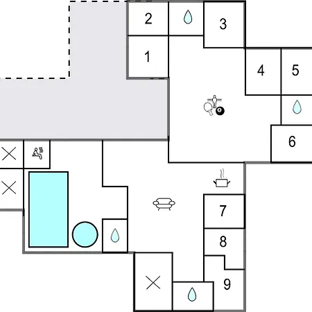 Awesome In Idestrup With Wifi Bøtø By